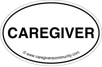 Caregiver Bumper Sticker